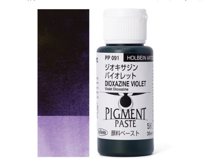 Holbein Pigment Macunu, 091 Dioksazin Menekşe