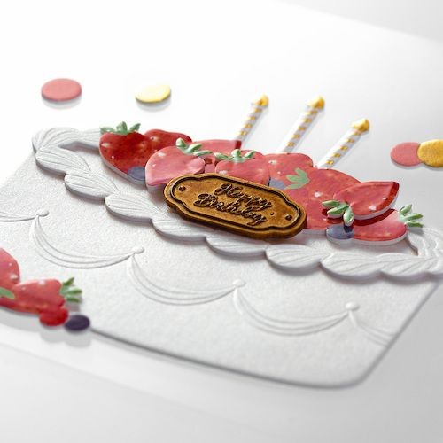 Midori Boyutlu Kutlama Kartı Sticker - Doğum Günü