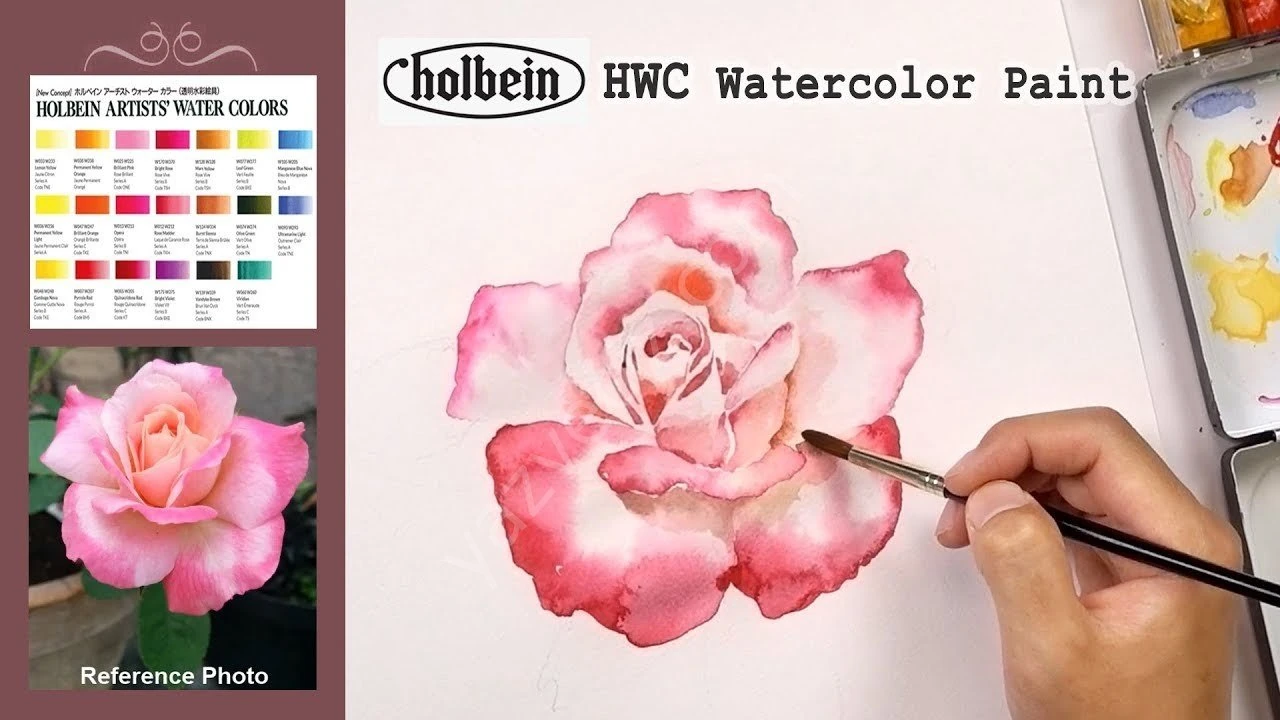 Holbein 15 ml Profesyonel Tüp Suluboya Pyrrole Rubin (W206) A Serisi