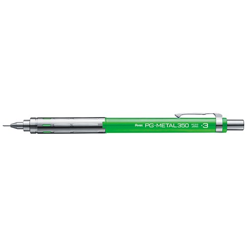 Kampanyalı Pentel Mekanik Kurşun Kalem  PG-METAL350 0.3mm PG313-D Yeşil