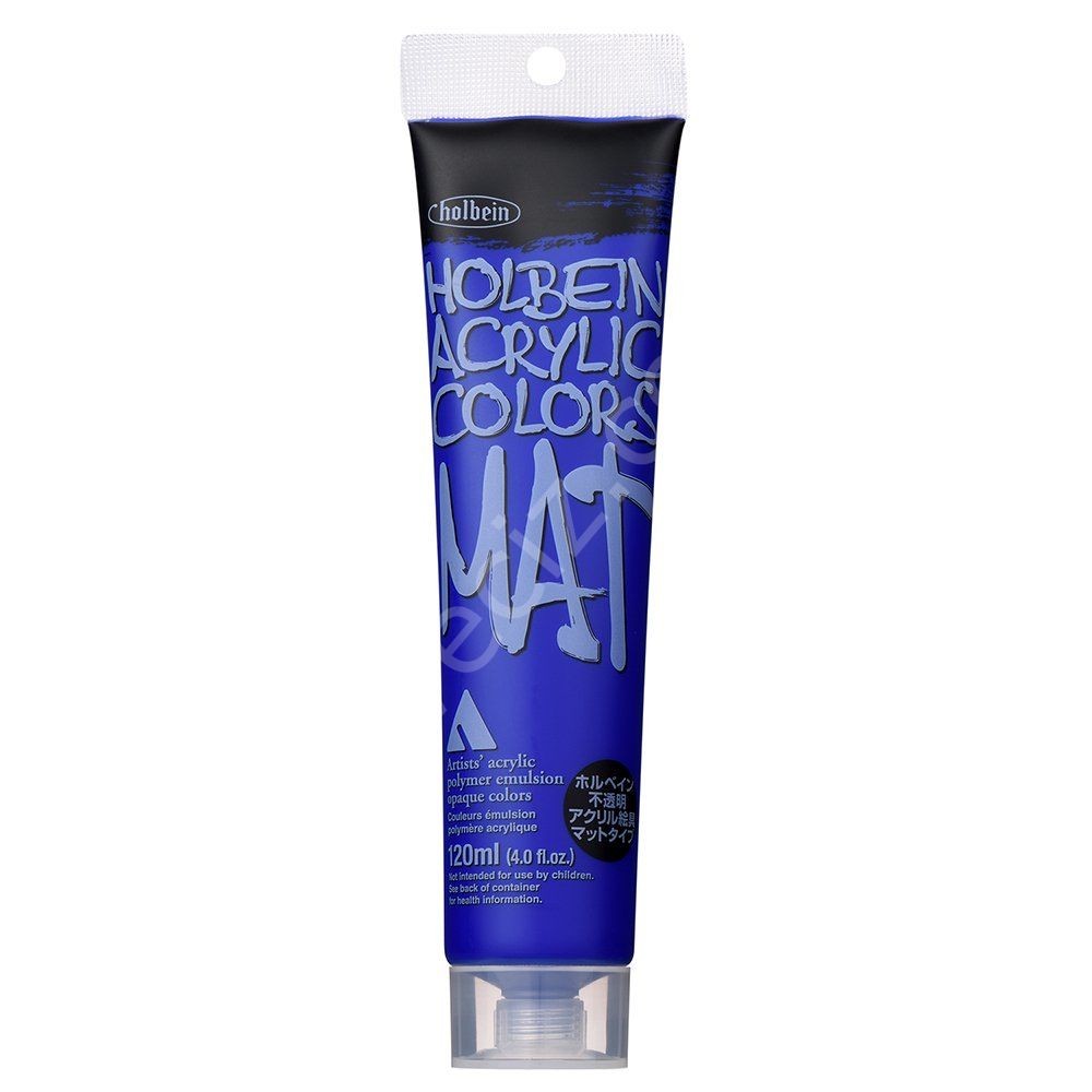 Holbein 120 ml Mat Akrilik Boya M034 Ultramarine Deep