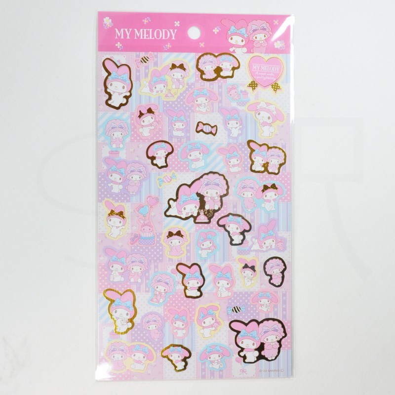 Japon Sanrio My Melody Sınırlı Sayıda Sticker Çıkartma