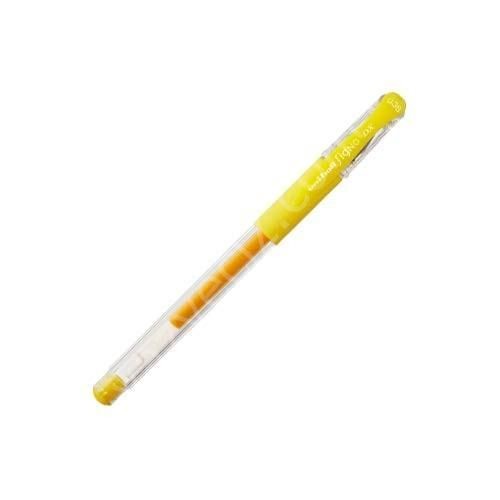 Uniball Signo 0,38mm Kağıdın Arkasına Geçirmeyen Jel Kalem.UM-151 Dx, Yellow
