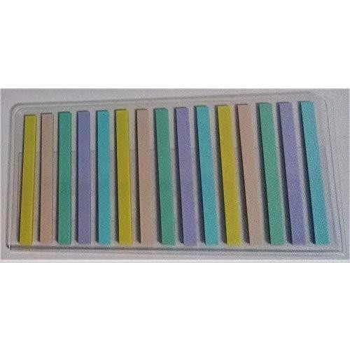 Film Yapışkan Pastel İndeks Ekstra İnce [Genişlik 44mm Genişlik 4mm] Kapaklı 300 adet