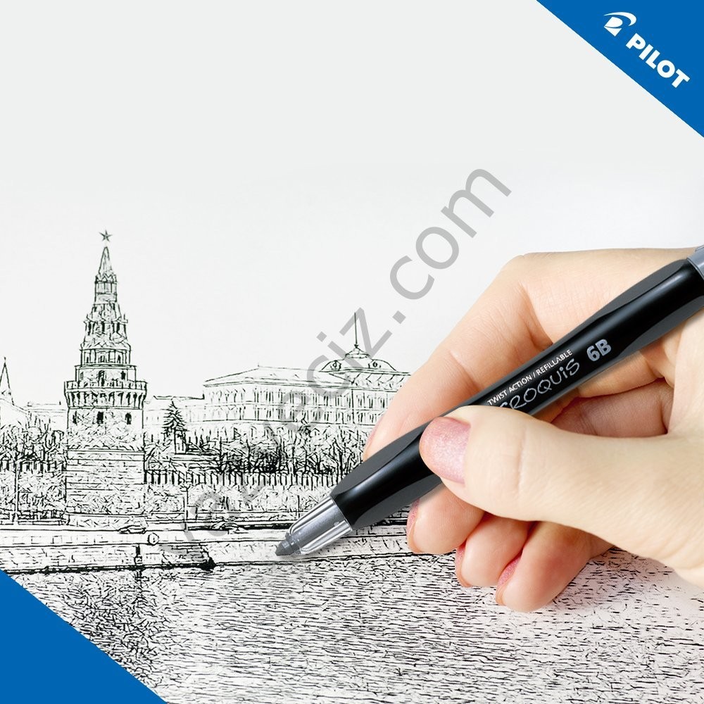 Pilot Croquis 3,8mm Çevirmeli Portmin Kalem