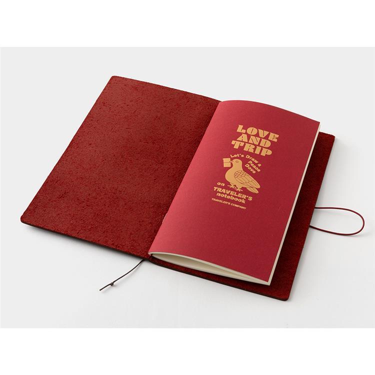 Traveler's Notebook Starter Kit Regular Size [15370-006] - Love