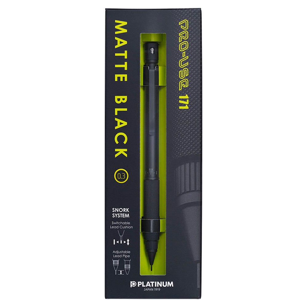 Platinum Pro Use 171 Mat Siyah 03 mm MSDA-2500A Versatil Kalem 