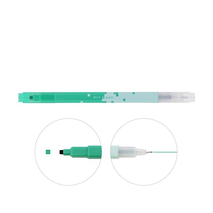 KAMPANYALI DOT E PEN PİKSEL SÜSLEME KALEMİ, ÇİFT UÇLU, Yeşil