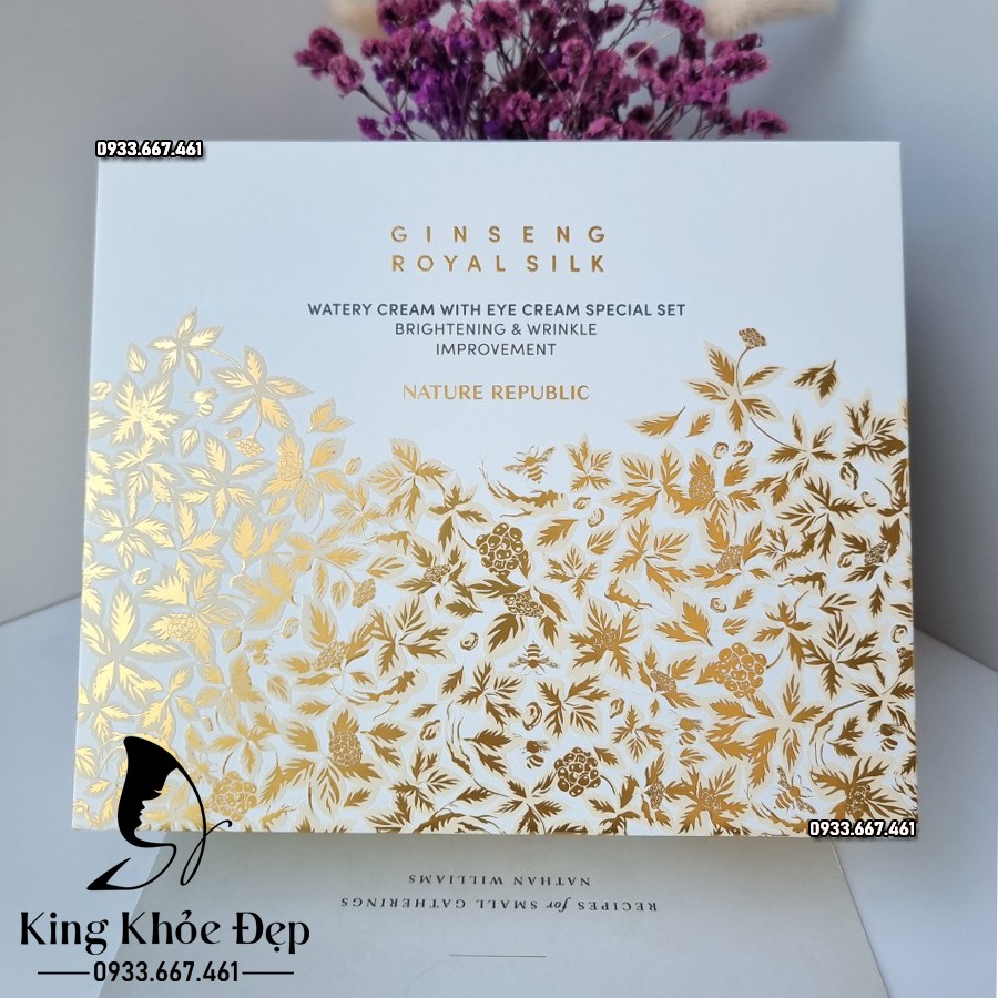Kore Nature Republic  Ginseng Royal Silk Sulu Krem & Göz Kremi (1 göz kremi, 2 yüz kremi)