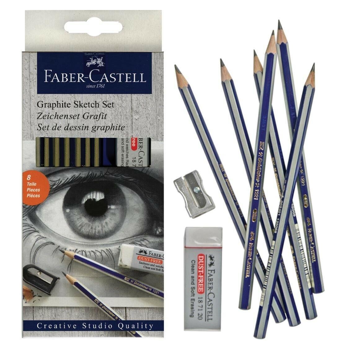 Faber-Castell Goldfaber Dereceli Kalem Çizim Seti