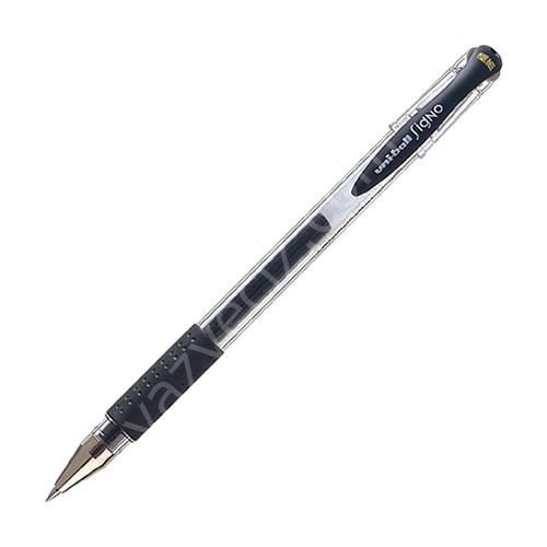 Uniball Signo 0,38mm Kağıdın Arkasına Geçirmeyen Jel Kalem.UM-151 Dx, Siyah