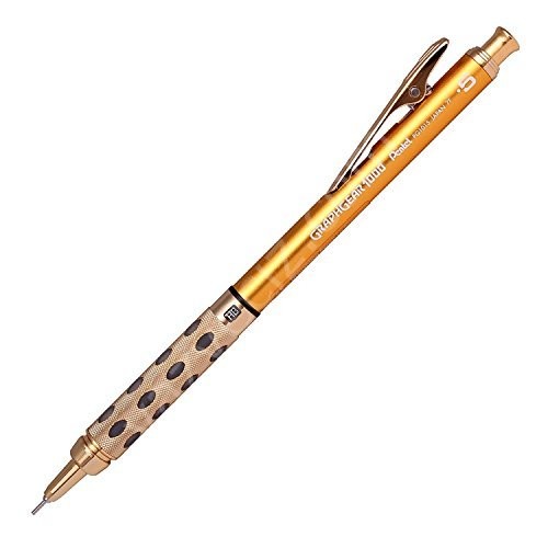 Pentel Graphgear 1000 Gold Mekanik Kurşun Kalem (PG1015LG) Ain Kurşun (Altın)