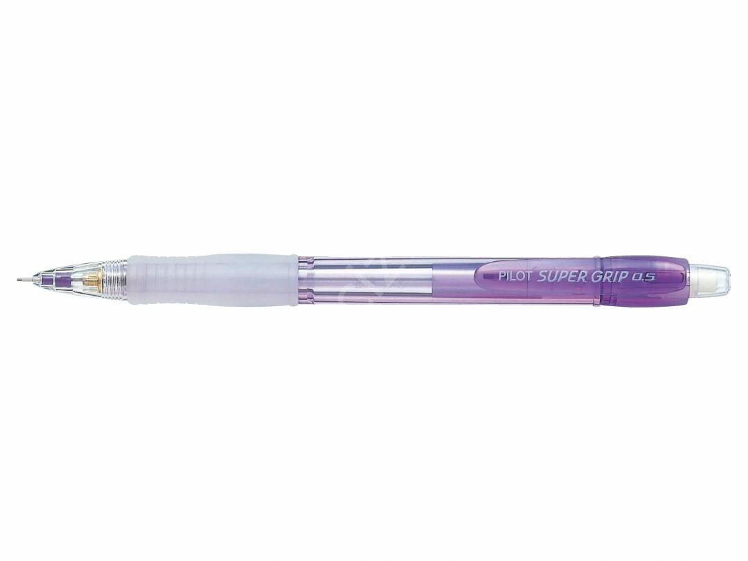 Pilot Super Grip  0,5mm Versatil Kalem Transparency Violet
