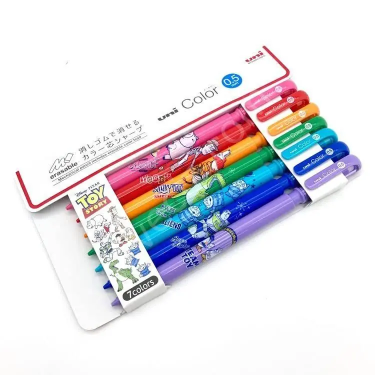 Mitsubishi Toystory uni color mechanical pencil 7colors Versatil