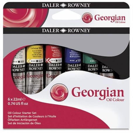 Daler Rowney Georgian Yağlı Boya 6x22 Ml Set