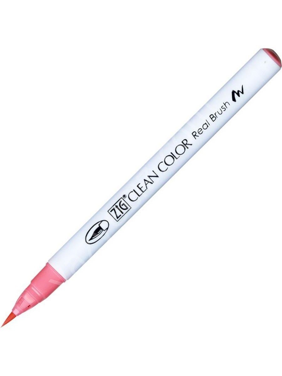 Zig Clean Color Real Brush Fırça Uçlu Marker Kalem 021 lıght carmıne