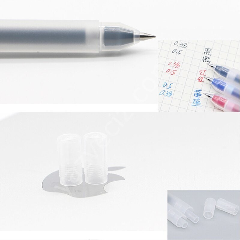 Muji Polypropylene 6'lı Jel Kalem Seti 0,5mm Gel Ink Ballpoint Pen Set 6 Colours