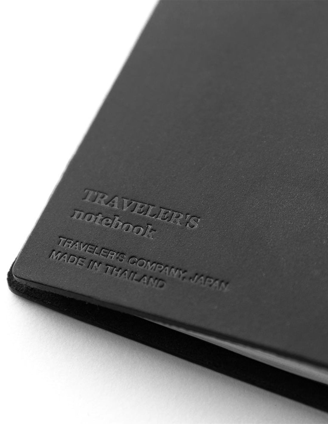 Traveler's Company Notebook Leather Cover - Black