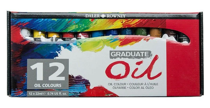 Daler Rowney Graduate Yağlı Boya 12x22 Ml Set