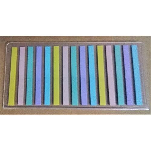 Film Yapışkan Pastel İndeks Ekstra İnce [Genişlik 44mm Genişlik 4mm] Kapaklı 300 adet