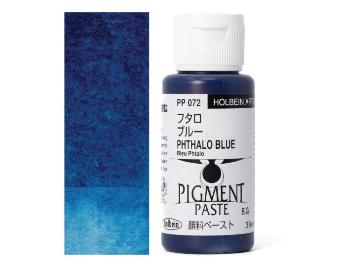 Holbein Holbein Pigment Pastası, 072 Ftalo Mavi