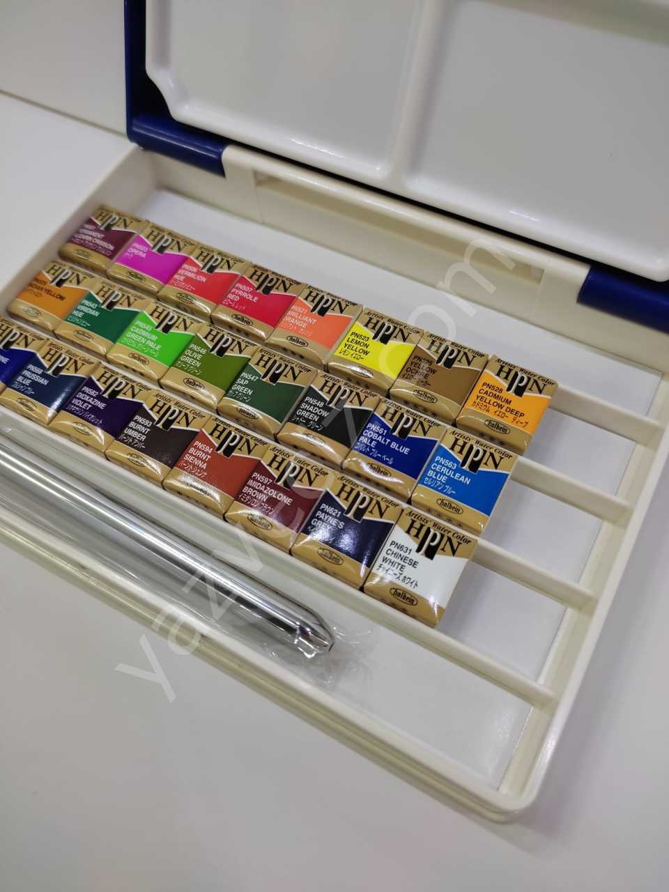 Holbein Profesyonel 24'lü Tablet Suluboya Seti