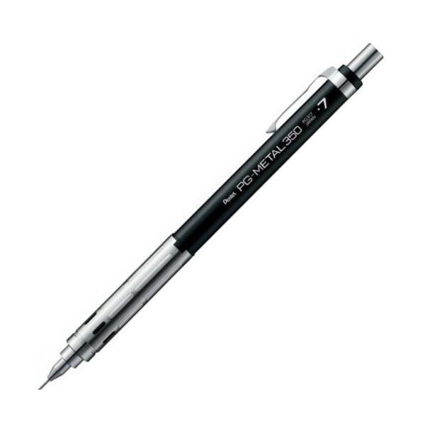 Kampanyalı Pentel Mekanik Kurşun Kalem PG-METAL350 0.7mm PG317-A Siyah