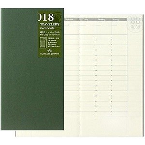 Traveler's Company Notebook - 018 Free Diary