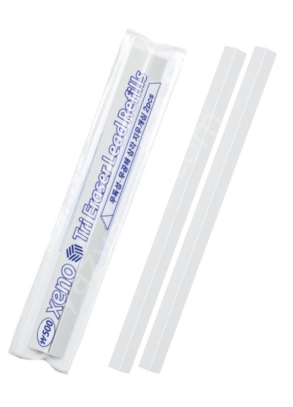 Xeno Tri-2 Basmalı Kalem Silgi Yedekleri,2'li Paket. Eraser Refills
