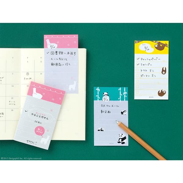 Midori Yapışkanlı Yapılacaklar Listesi - Panda
