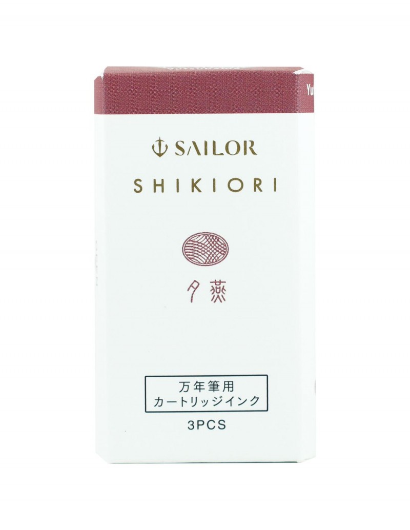 Sailor Shikiori  Yutsubame Mürekkep Kartuşları (3'lü Paket)