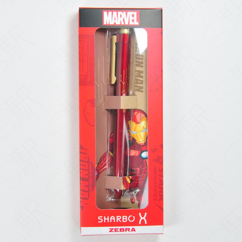 Zebra Sharbo X ST3 Çok Fonksiyonlu Kalem Marvel Tasarımı [SB14-IM] - Iron Man