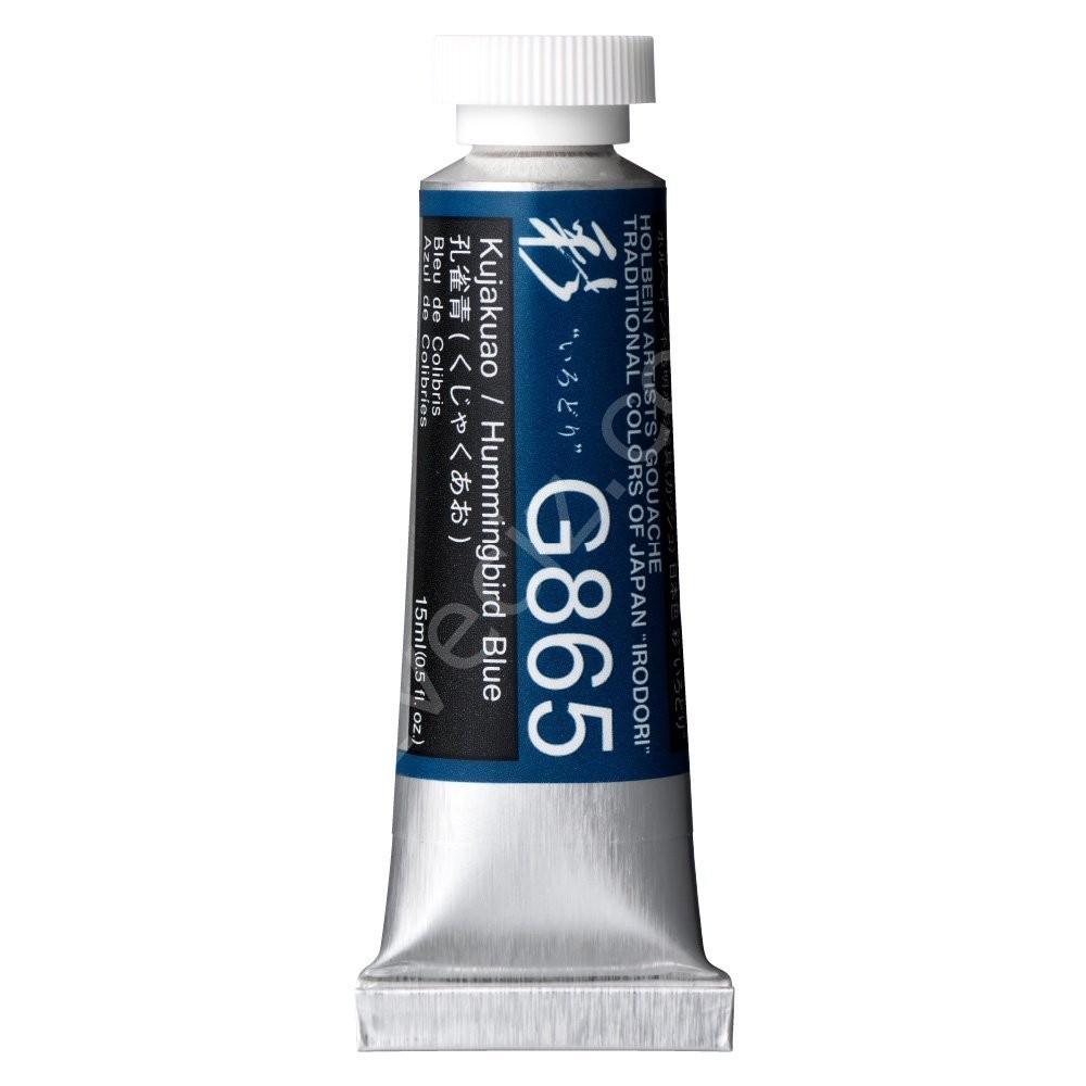 Holbein Artıst Guaj 15 ml Geleneksel Japon Renkleri (G865) Hummingbird Blue Seri A