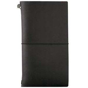 Traveler's Company Notebook Leather Cover - Black