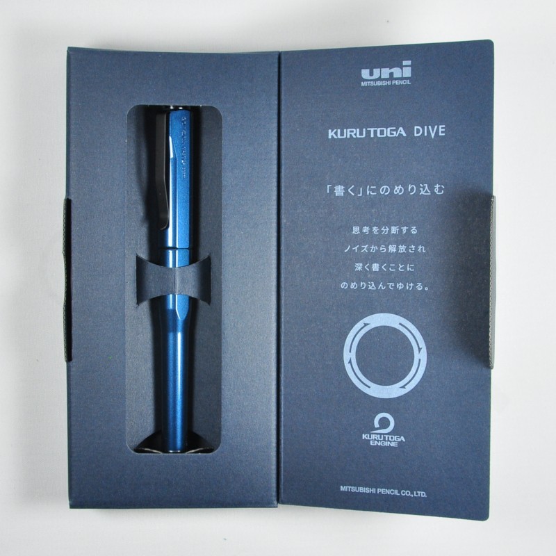 Uni Kuru Toga Dive Orjinal, Apyss Blue  Limited Edition Mekanik Kurşun Kalem 0,5mm