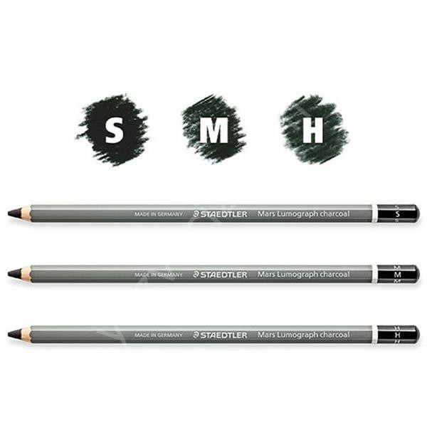 Staedtler 3'lü Kömür Kalem Blender Seti