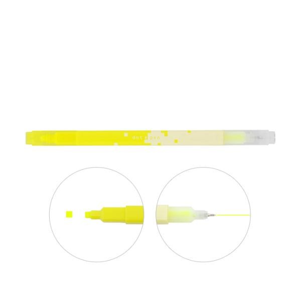 KAMPANYALI DOT E PEN PİKSEL SÜSLEME KALEMİ, ÇİFT UÇLU, LİMON SARI
