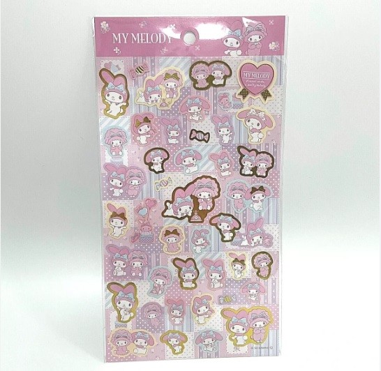 Japon Sanrio My Melody Sınırlı Sayıda Sticker Çıkartma