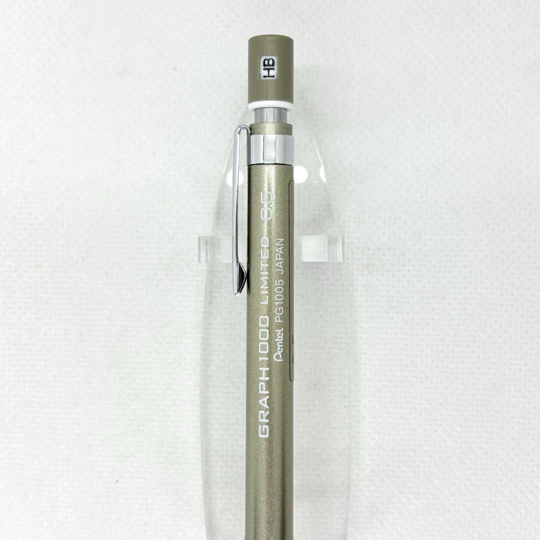 Pentel GRAPH 1000 CS 0,5 mm Versatil Kalem [PG1005CS-C] - Altın füme