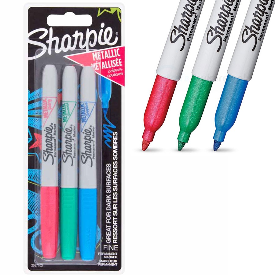 Sharpie Metalik 3lü Kalem Seti