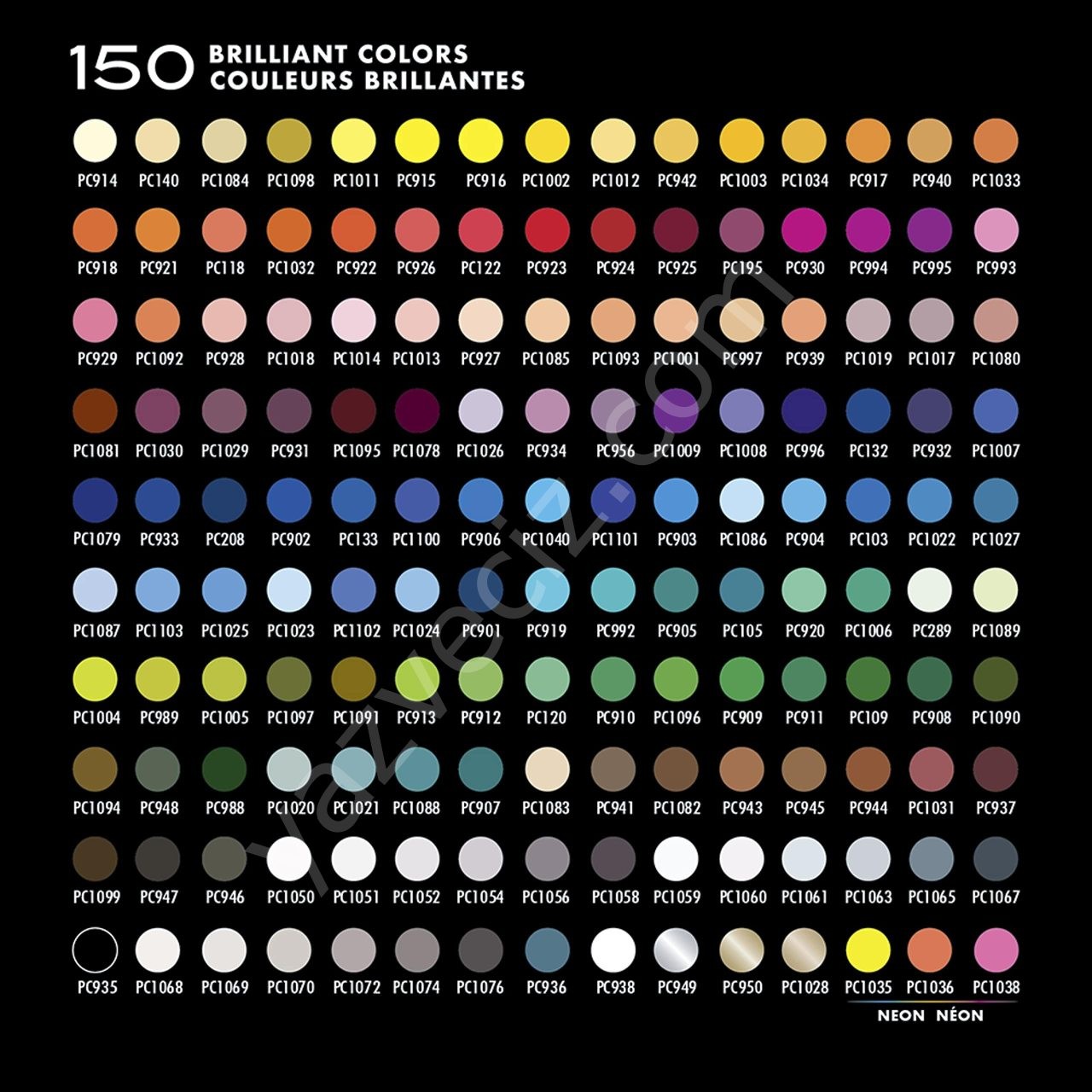 Efsane Prismacolor Profesyonel 150'li Kuruboya Seti
