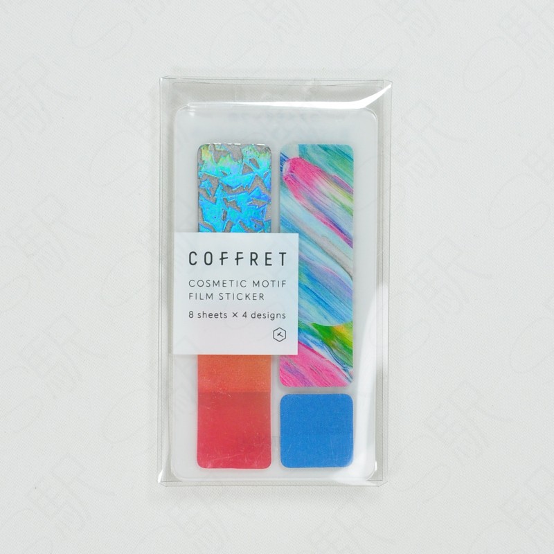 King Jim Coffret Film Sticker - Çıkartma - Kozmetik Motif