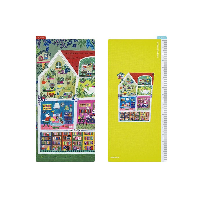 Hobonichi Techo Aksesuar - Kitap Ayracı - Yumi Kitagishi: Hayvan Kondosu - Weeks Boyutu