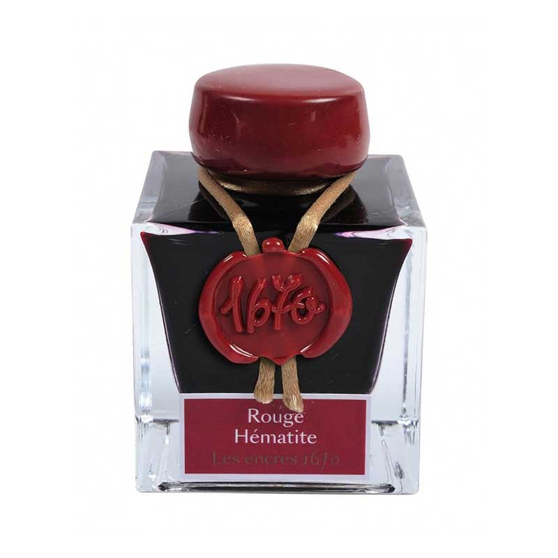 Jacques Herbin 1670 Ink - ROUGE HEMATITE 50 ml Mürekkep