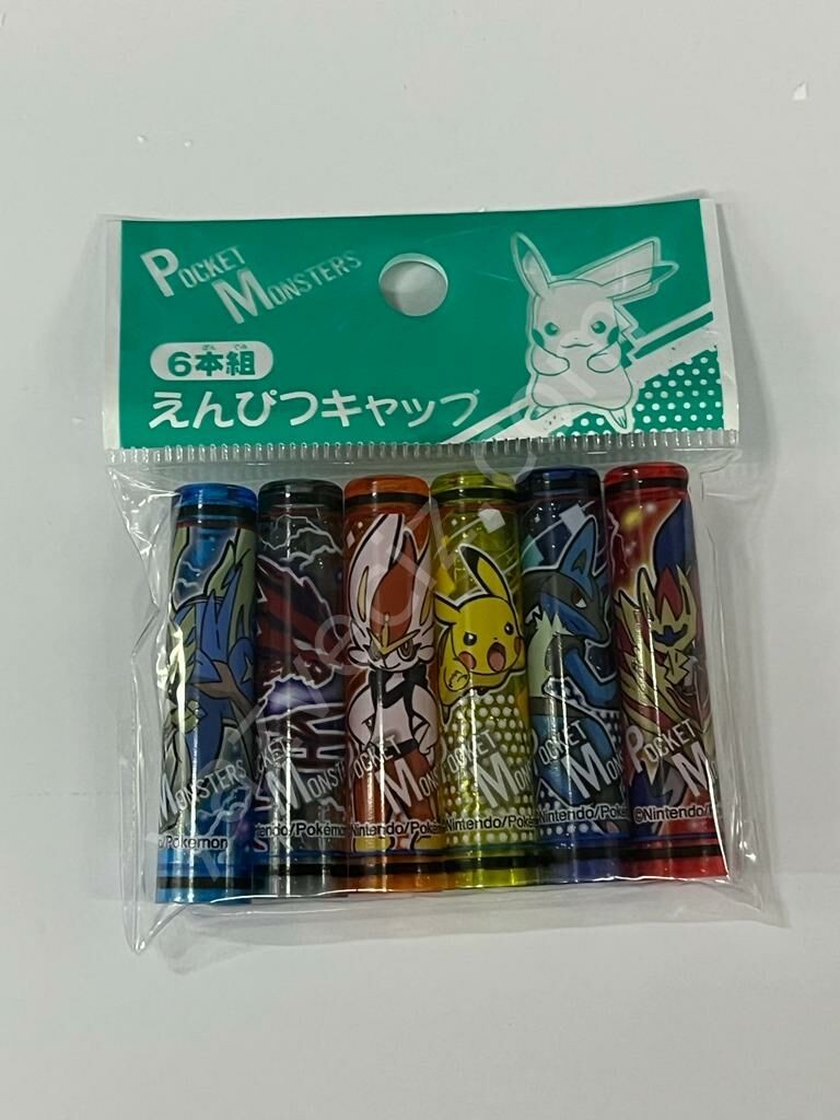 Özel Lisanslı Disney Kalem Kapağı Seti Pocket Monsters 6'lı