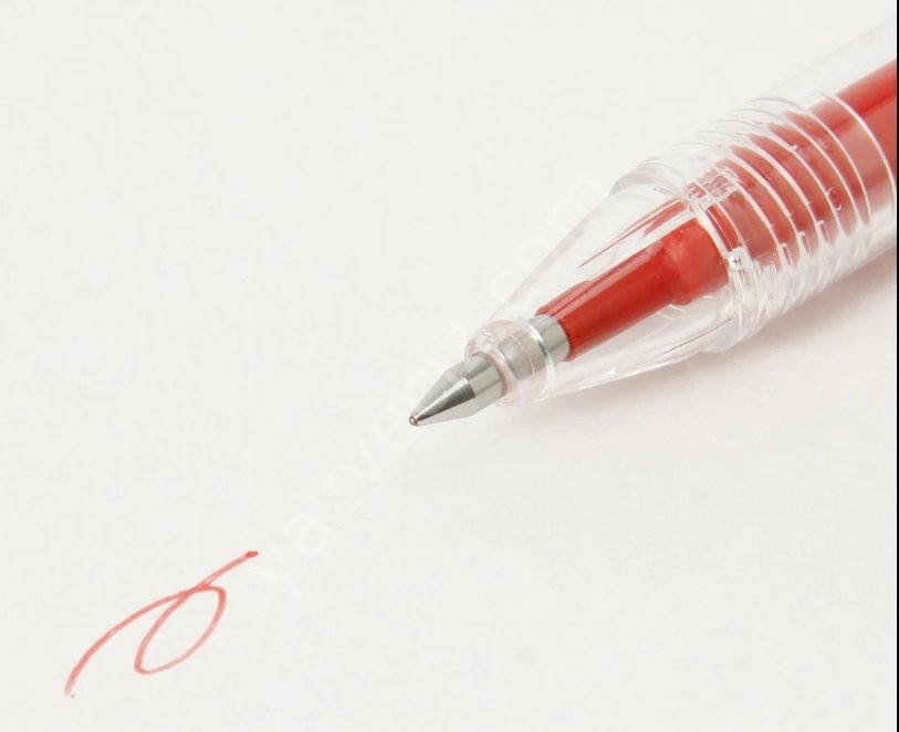 Muji Silinebilir Kırmızı Pilot Kalem,Japon 0,5mm , Erasable Cap Style Ball Point Pen, Red