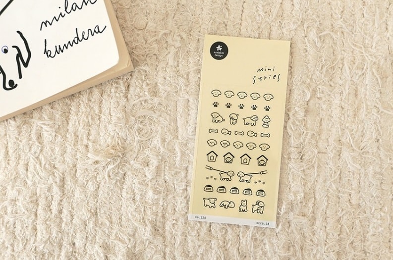  Kore Suatelier Design Sticker Çıkartma - mini series 128