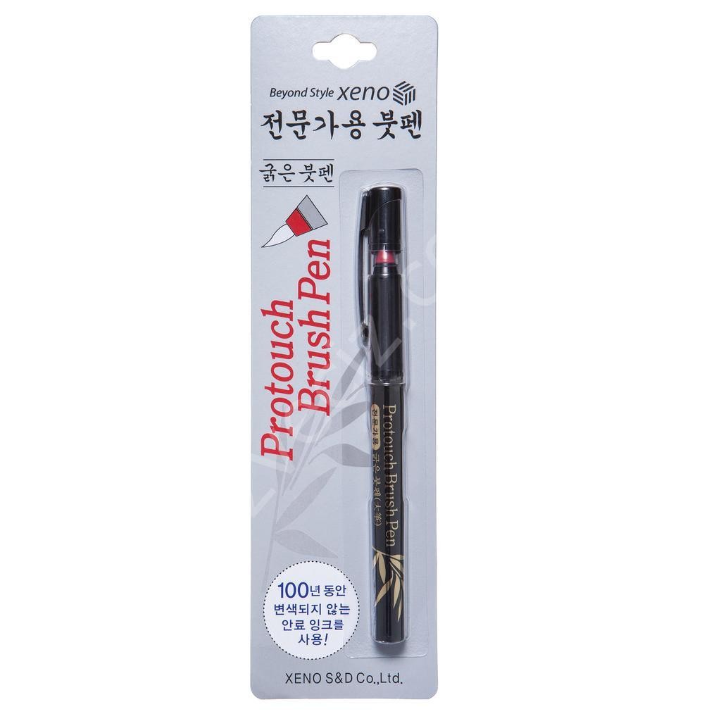 Xeno Protouch Brush Pen, Fırça Uçlu Profesyonel Kalite Çizim Kalemi,Kalın Uç
