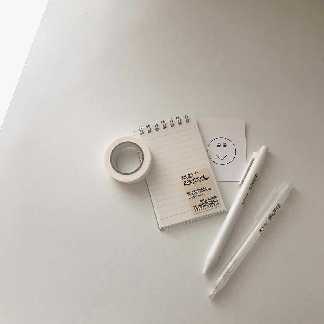 Muji Çizgili Not Defteri Duoble Ring Memo 10cm * 7 cm