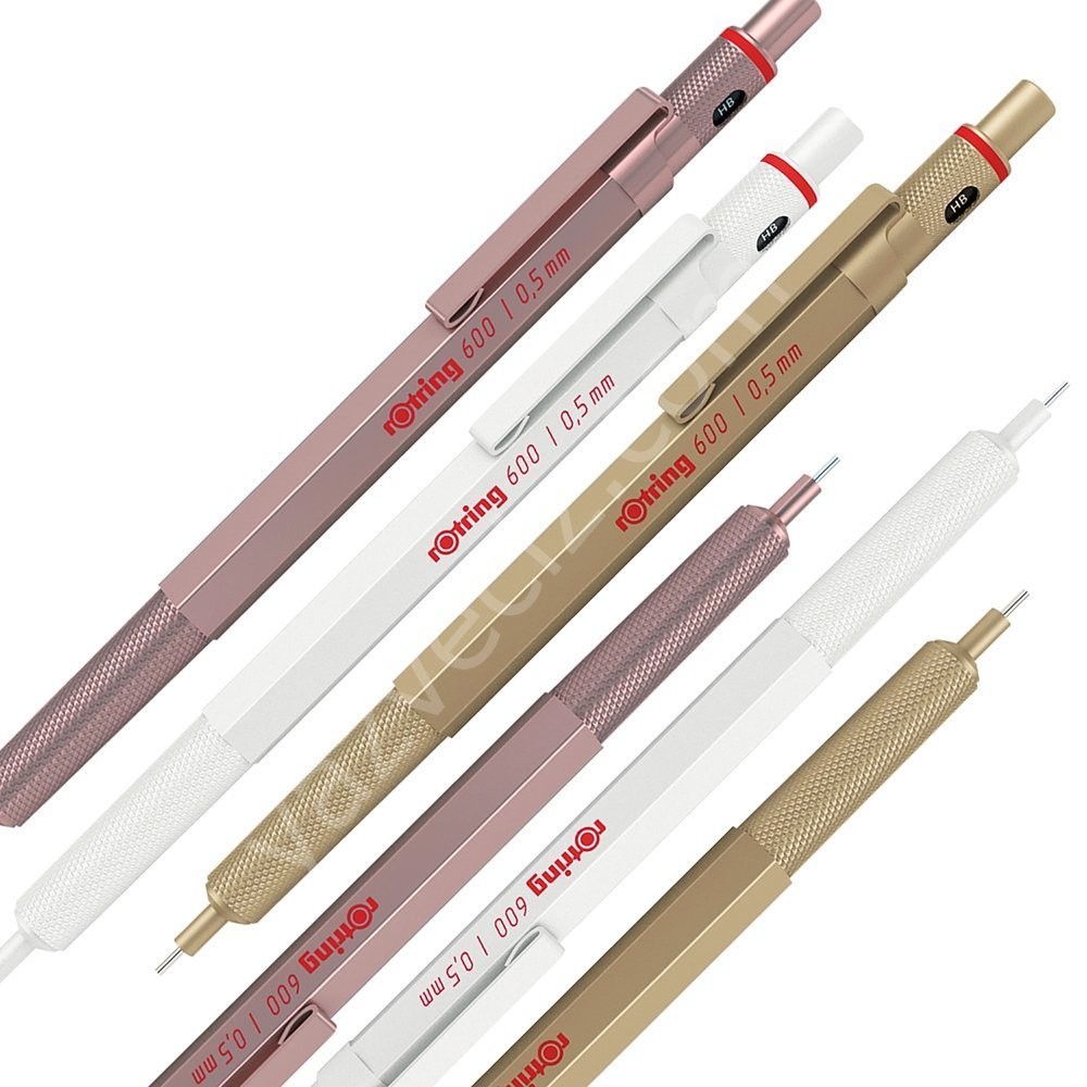 Rotring Limited Edition 600 Profesyonel Mekanizmalı Versatil Kalem 0,5mm Altın Renk